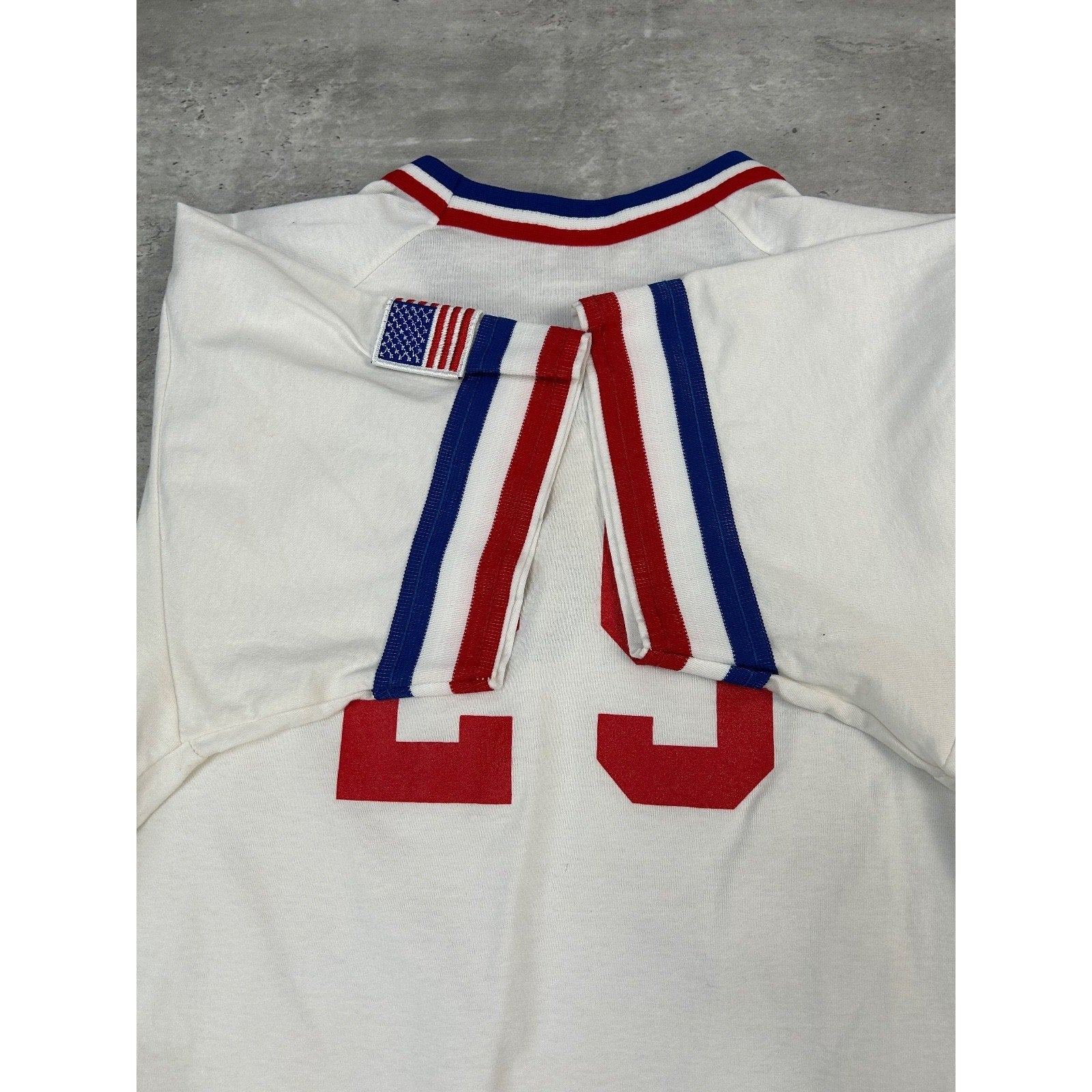 Vintage 80s Buddy Bell #25 Texas Rangers MLB Rawlings Jersey Size XL