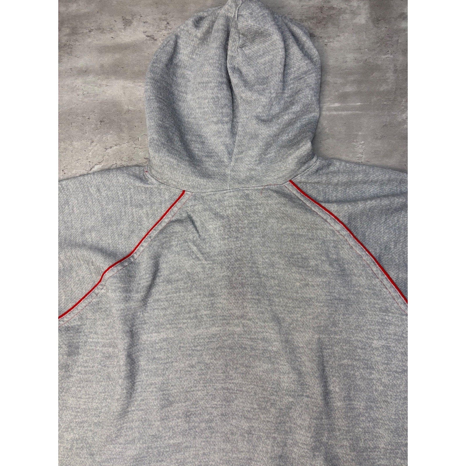 Vintage 80s Yamaha Lightweight 1/4 Zip Pullover Hooded Sweatshirt Size XL