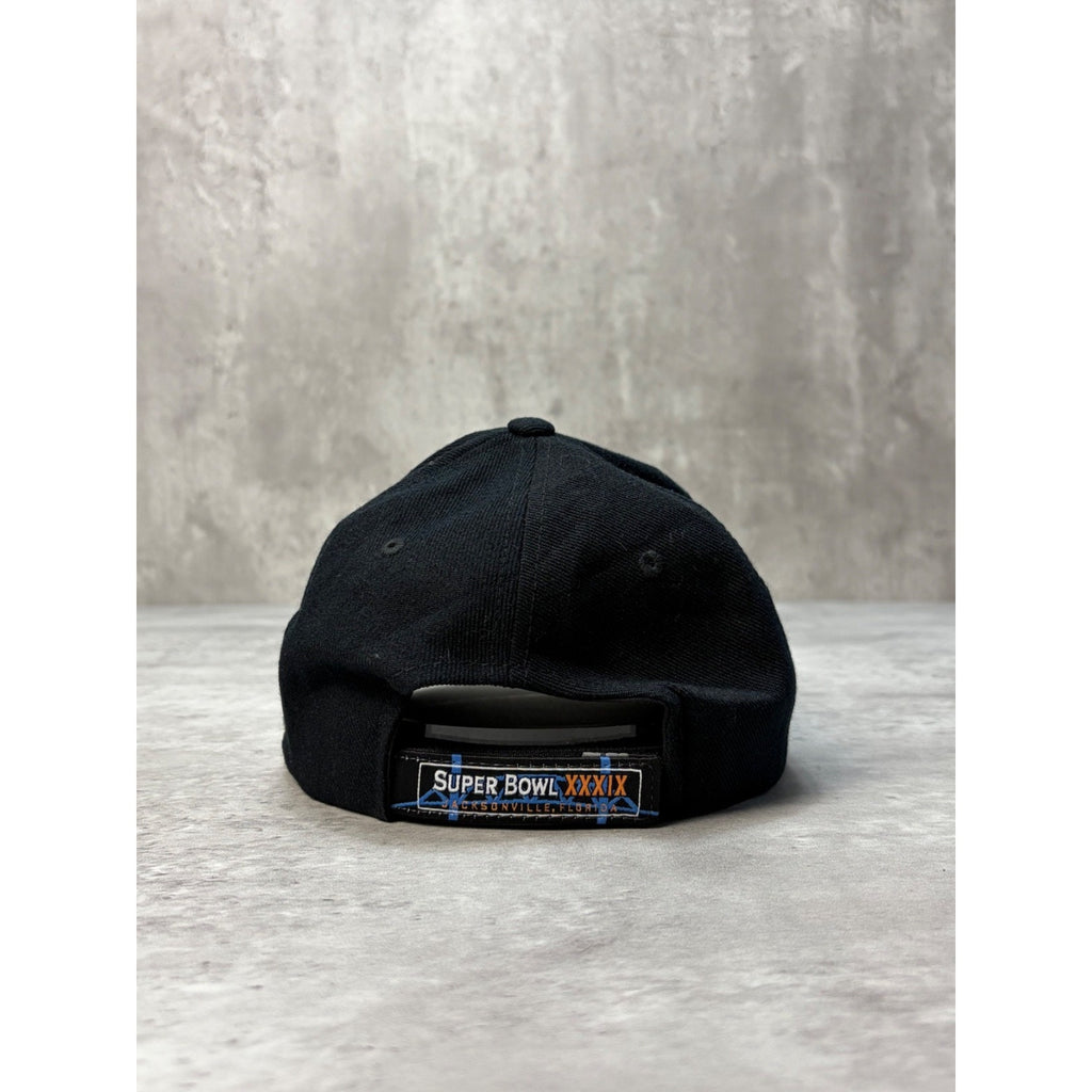 Vintage 2005 Superbowl XXXIX NFL Embroidered Logo Reebok Strapback Hat OSFA