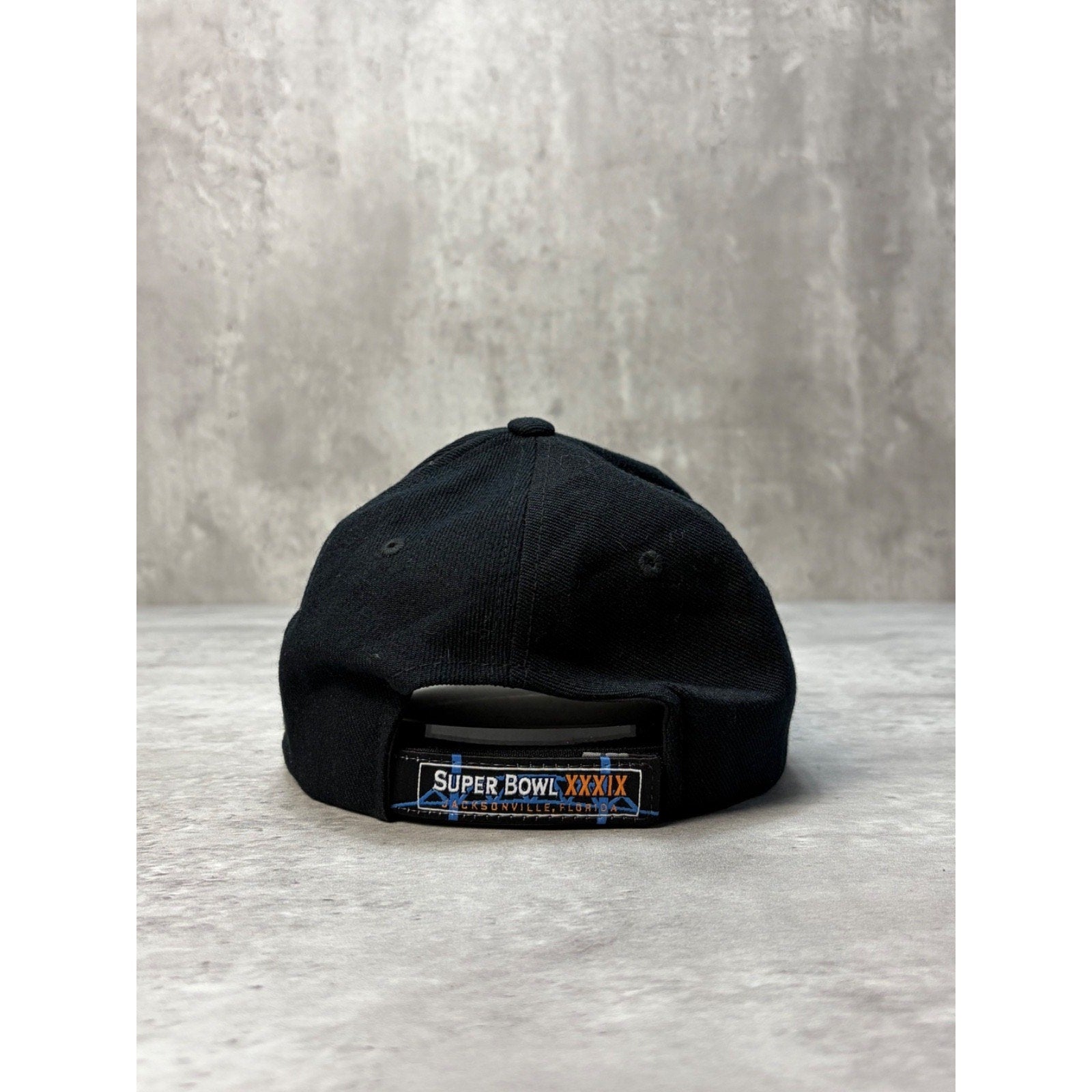 Vintage 2005 Superbowl XXXIX NFL Embroidered Logo Reebok Strapback Hat OSFA