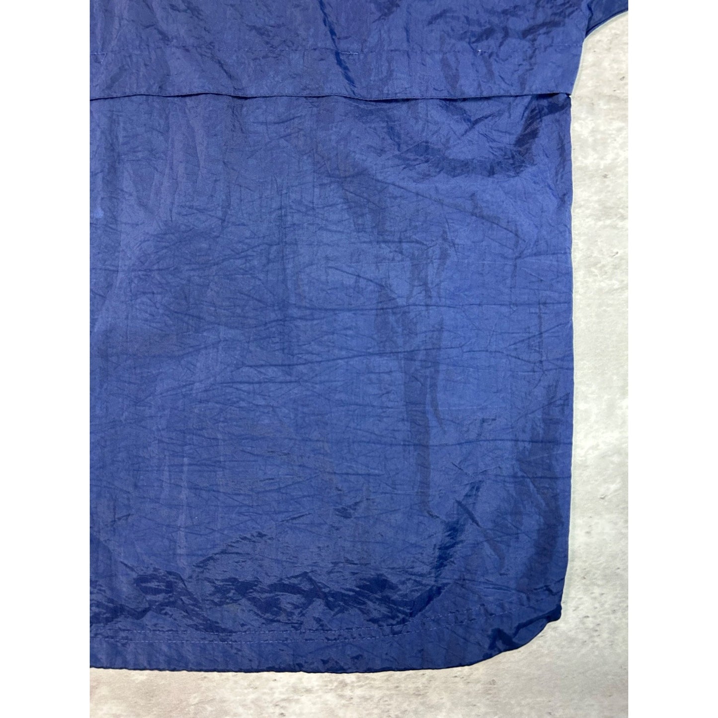 Vintage 90s Adidas Embroidered Logo 1/2 Zip Windbreaker Jacket Size Large