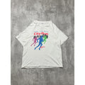 Vintage 1992 10k City Run Rodes Marathon Graphic T-Shirt Size Large