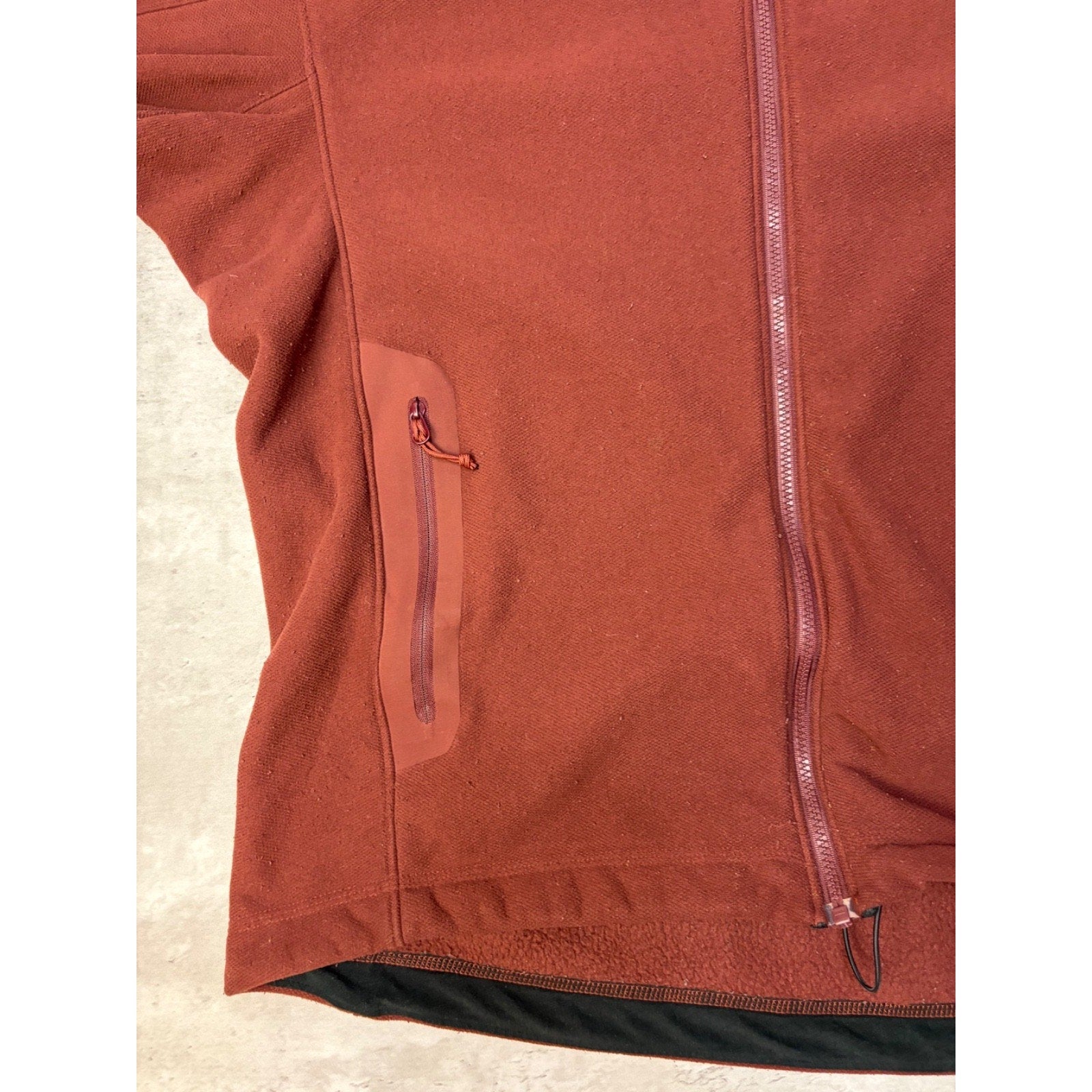 Arc'teryx Polartec Full Zip Fleece Sweatshirt Size XL