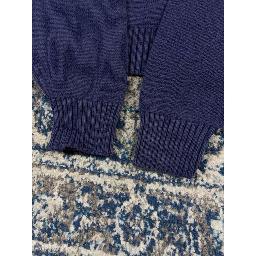 Vintage 90s Reebok Golf Embroidered Tonal Logo Pullover Knit Sweater Size Large
