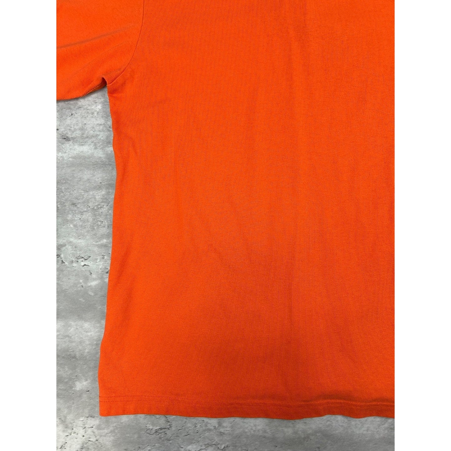 Vintage Polo Sport Spellout Graphic Long Sleeve Rugby Button Up Shirt Sz Medium