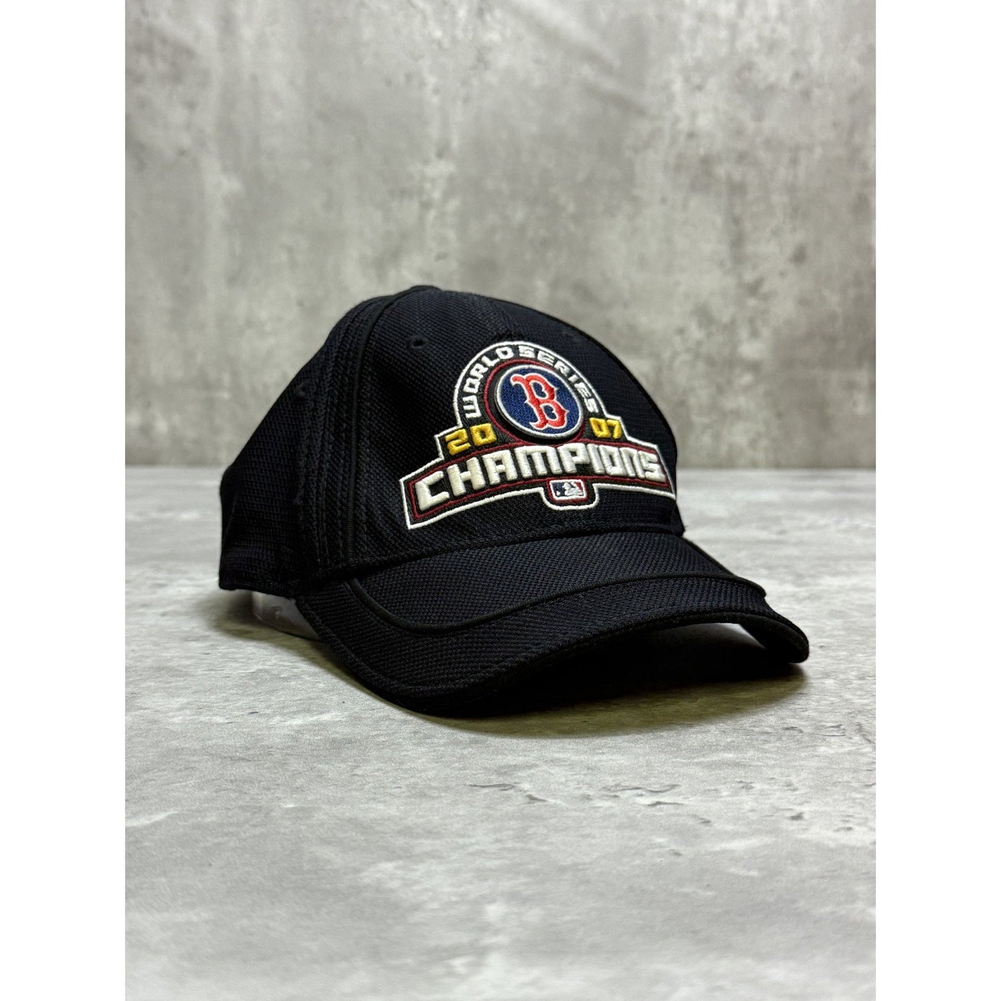 2007 Boston Red Sox MLB World Series Champions Embroidered Flexfit Hat OSFA