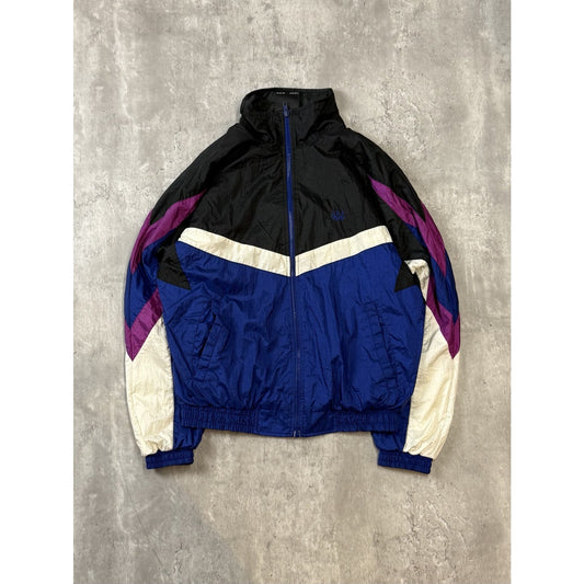 Vintage 90s USA Olympics Embroidered Logo Full Zip Windbreaker Jacket Size Small