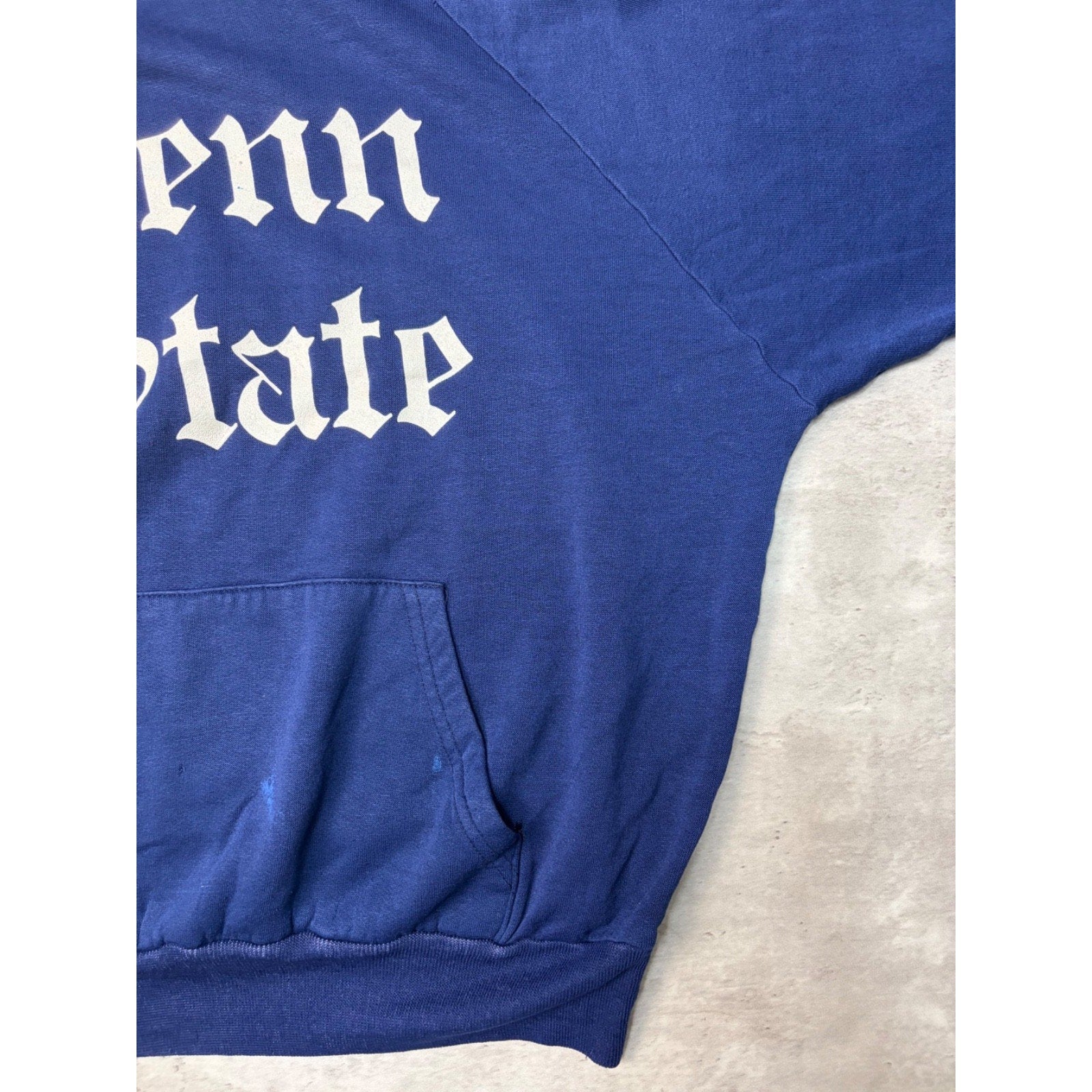Vintage 80s/90s Penn State Nittany Lions NCAA Hooded Sweatshirt Size Large