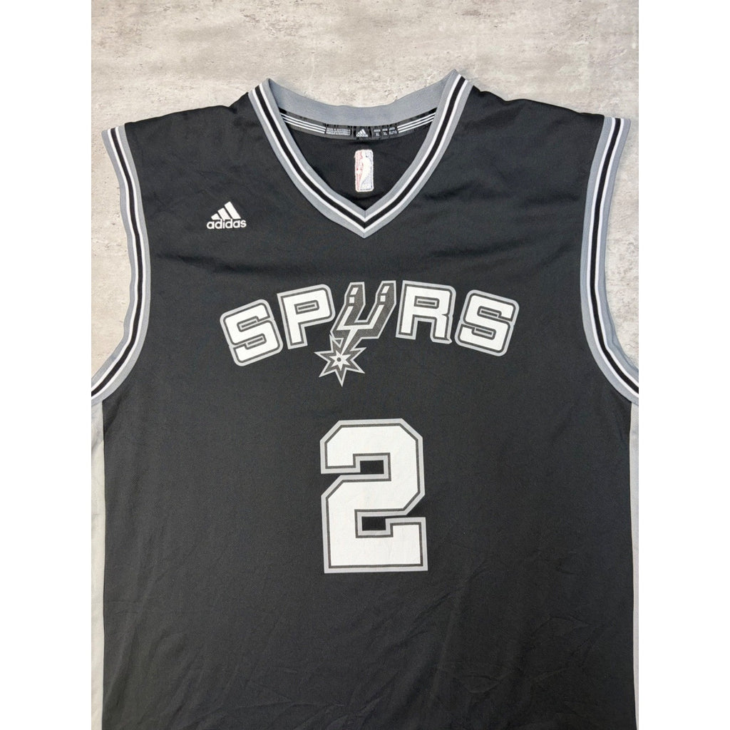 Vintage Kawhi Leonard #2 San Antonio Spurs NBA Adidas Basketball Jersey Size XL