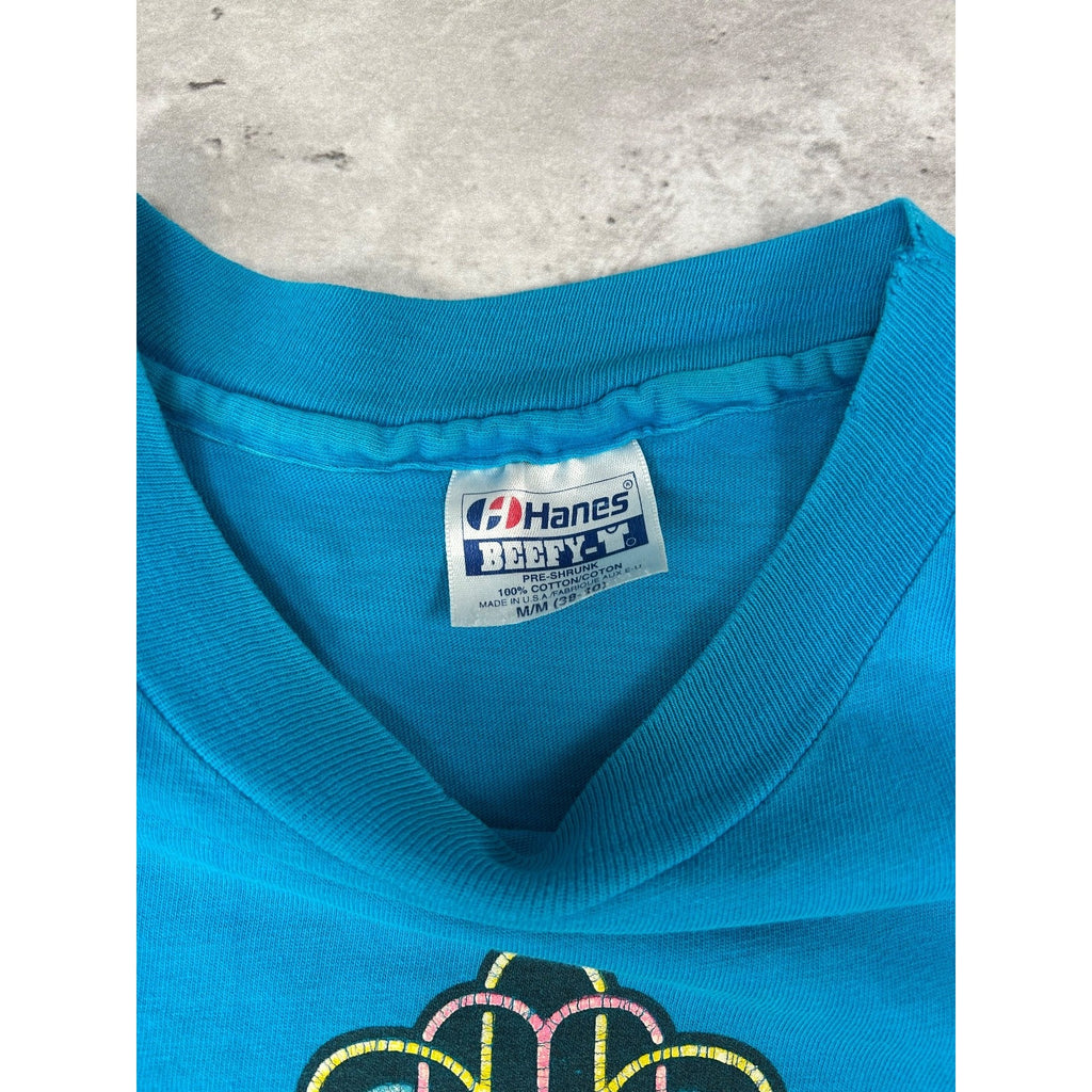 Vintage 90s Universal Studios Florida Spellout Destination Graphic T-Shirt Med