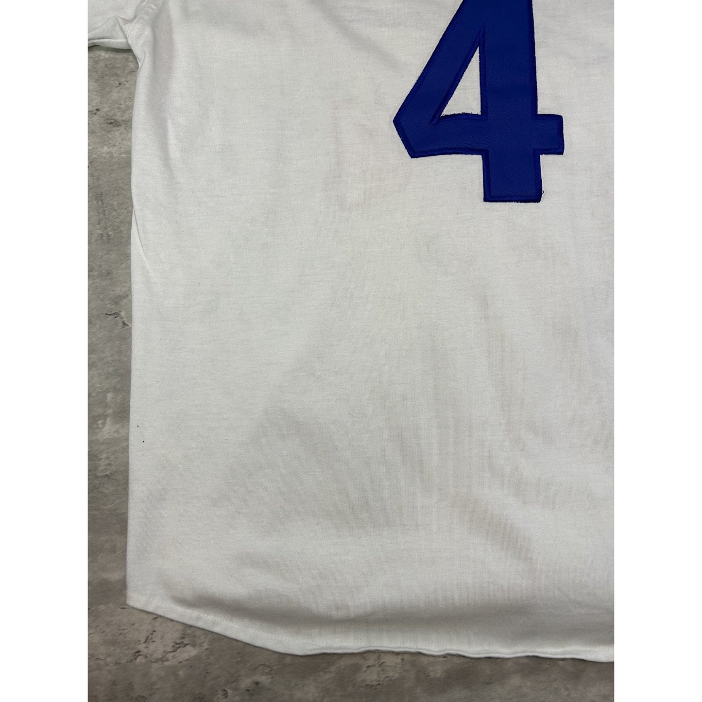 Vintage 90s Duke Snider #4 Los Angeles Dodgers MLB Stitched Starter Jersey Sz XL