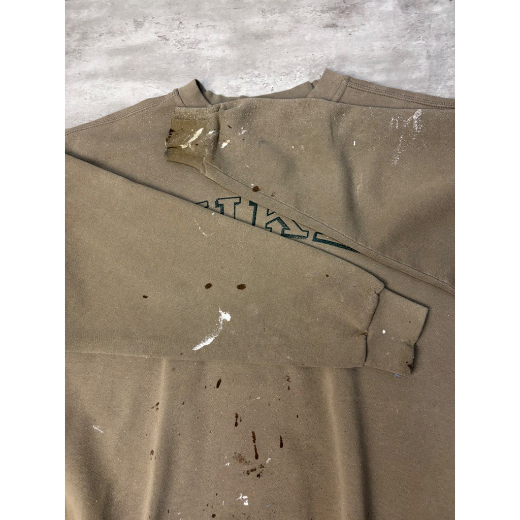 Vintage 90s Nike Arc Spellout Graphic Crewneck Sweatshirt Size XL