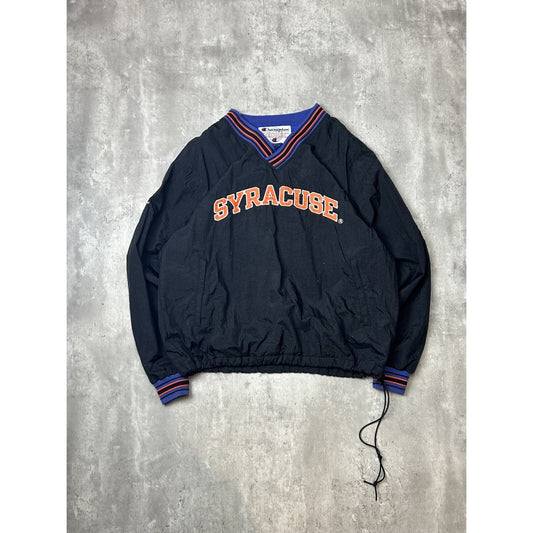 Vintage 90s Syracuse Orangemen NCAA Collegiate Windbreaker Jacket Size Large