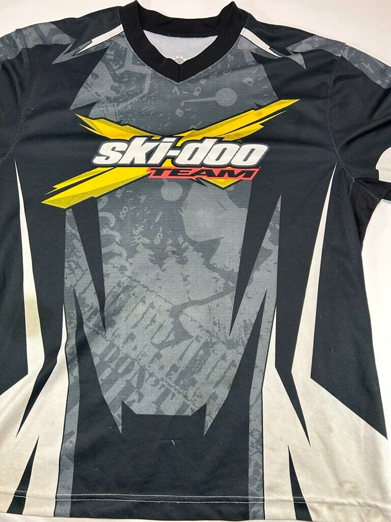 Ski-Doo Team Rotax Light Weight Long Sleeve Motocross Style Jersey Size Medium