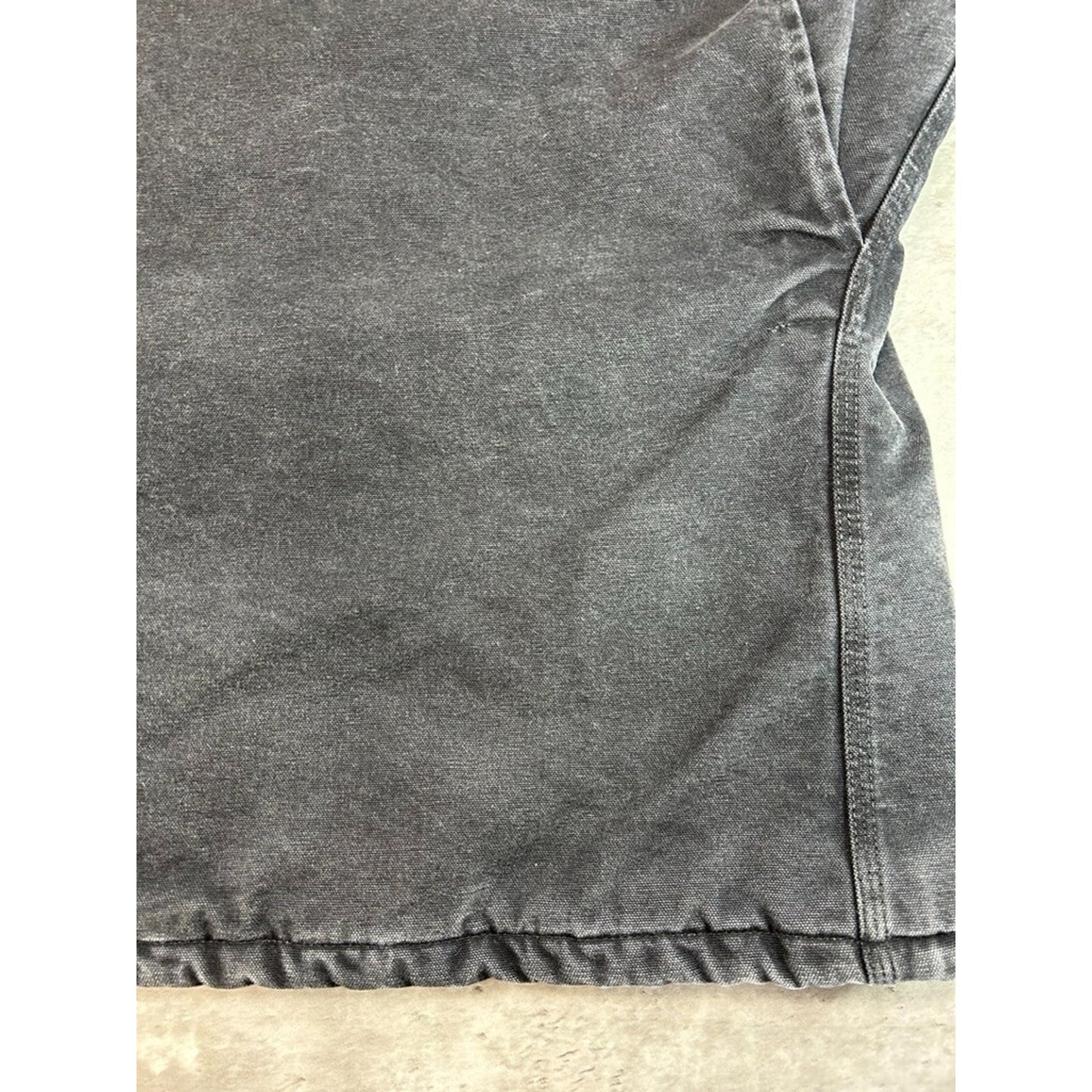 Vintage Carhartt Insulated Canvas Workwear Arctic Jacket Size XXL Black