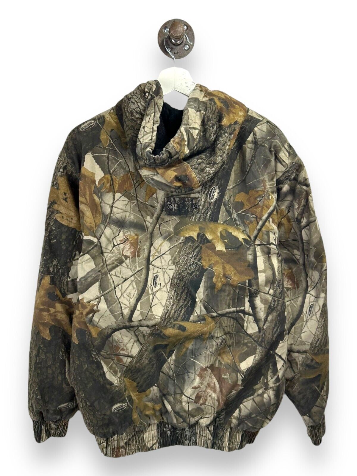 Outfitters Ridge Realtree Hardwoods Insulated Camo Full Zip Jacket Size Medium