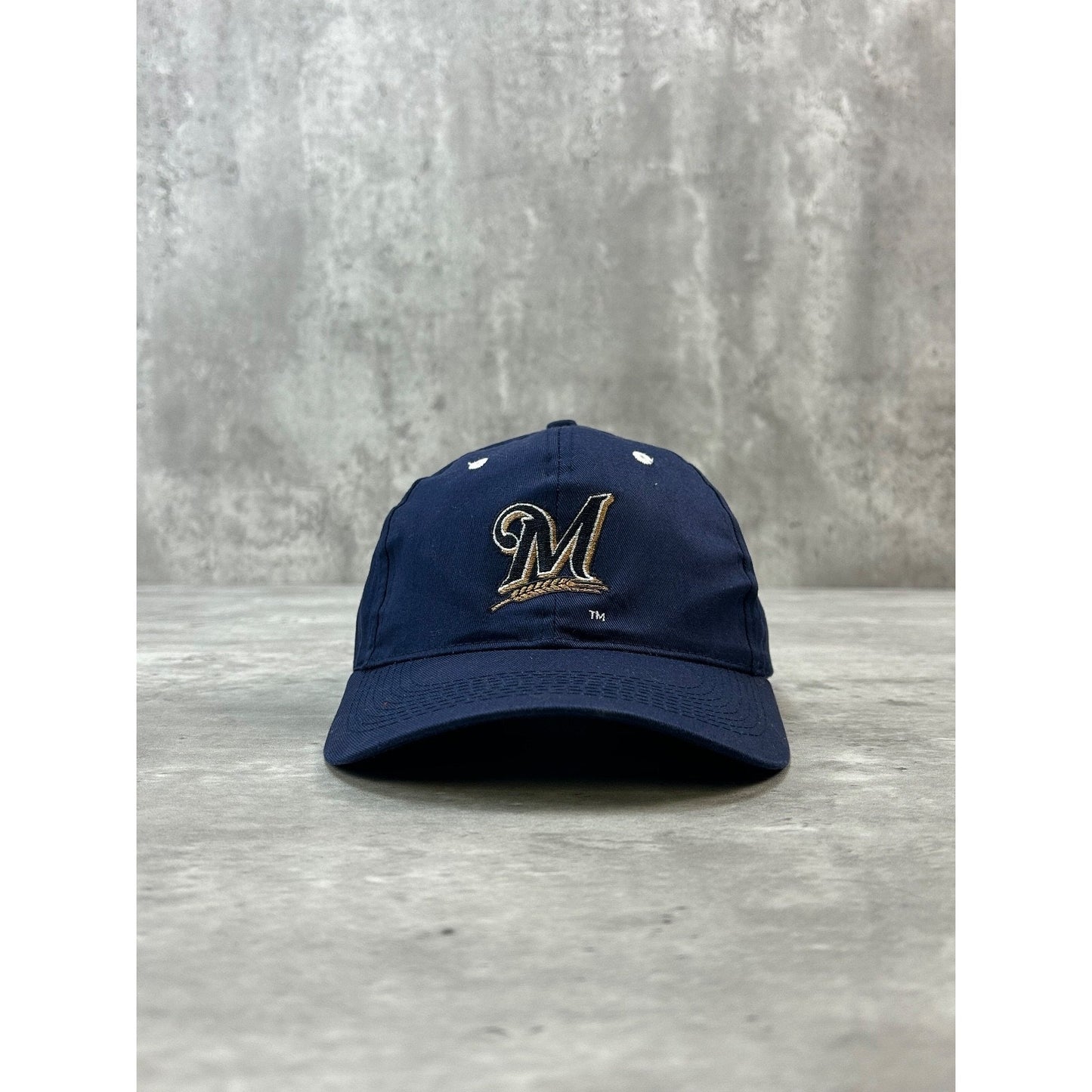 Vintage Milwaukee Brewers MLB Embroidered Logo Baseball Snapback Hat OSFA