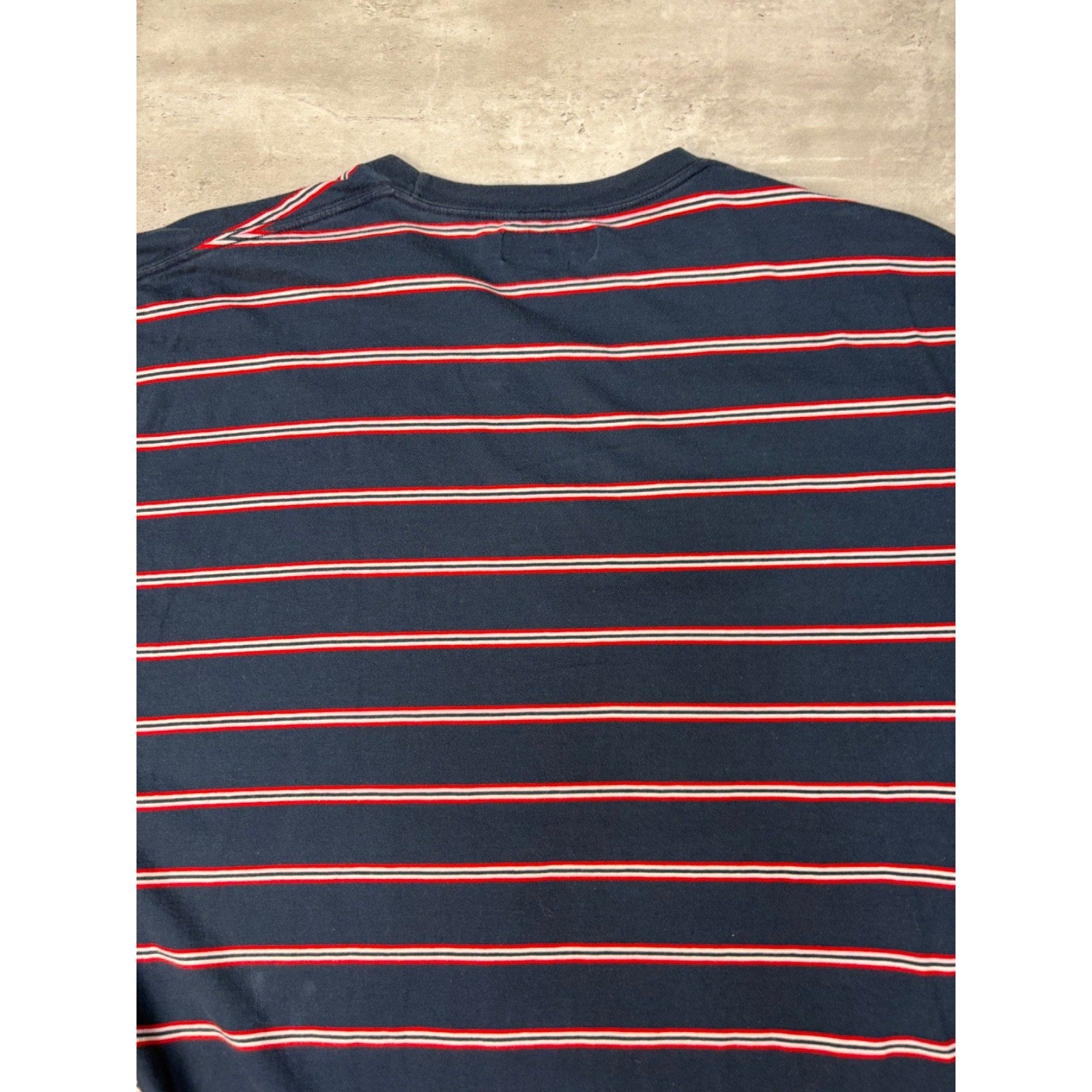 Vintage Polo Ralph Lauren Embroidered Pony Striped T-Shirt Size 2XL