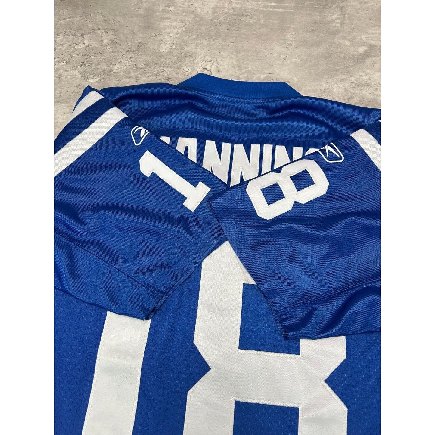 Peyton Manning #18 Indianapolis Colts NFL Reebok Football Jersey Size Small