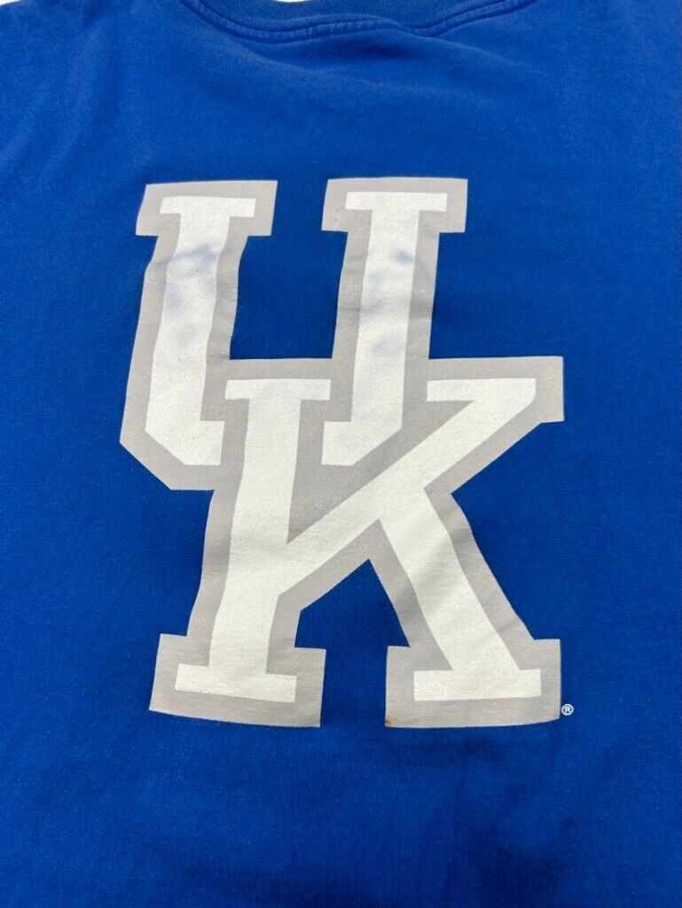 Vintage Kentucky Wildcats NCAA Nike Go Big Blue Graphic T-Shirt Size XL