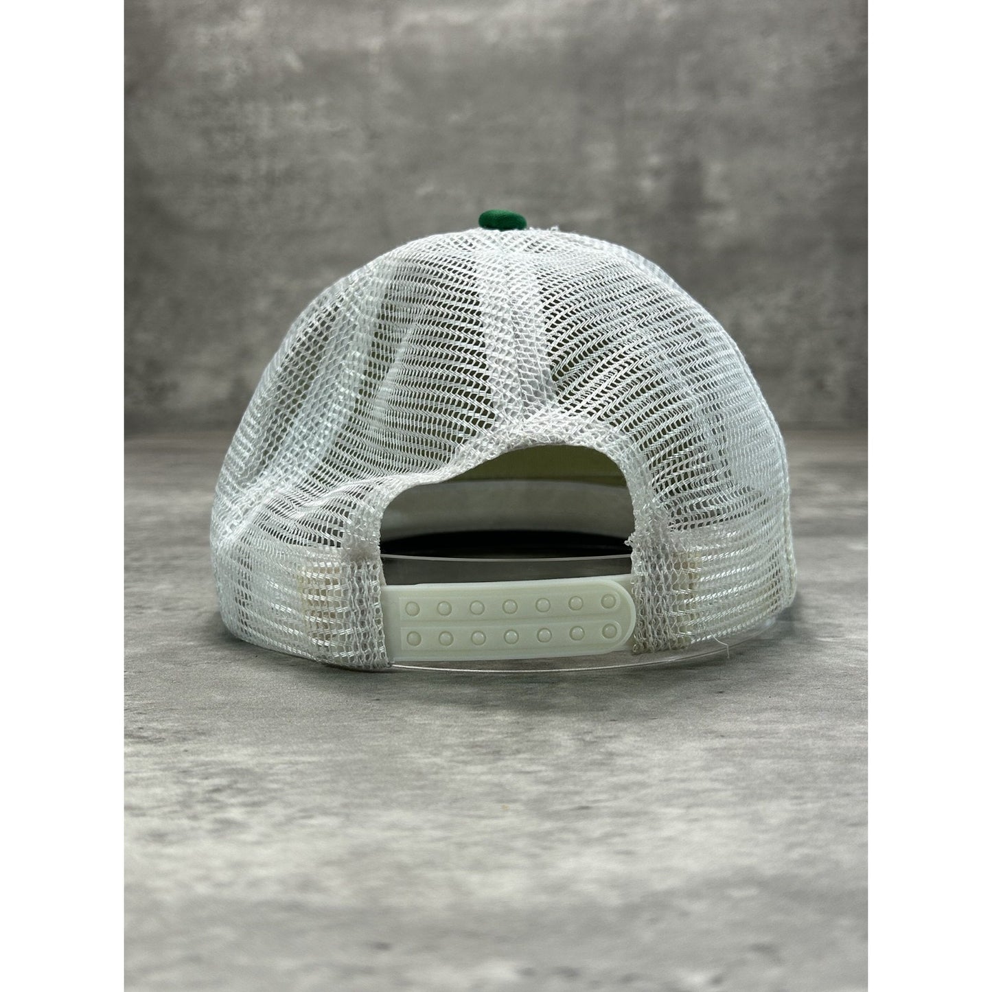 Vintage 90s Subway Dress To Impress Graphic Spellout Trucker Snapback Hat OSFA