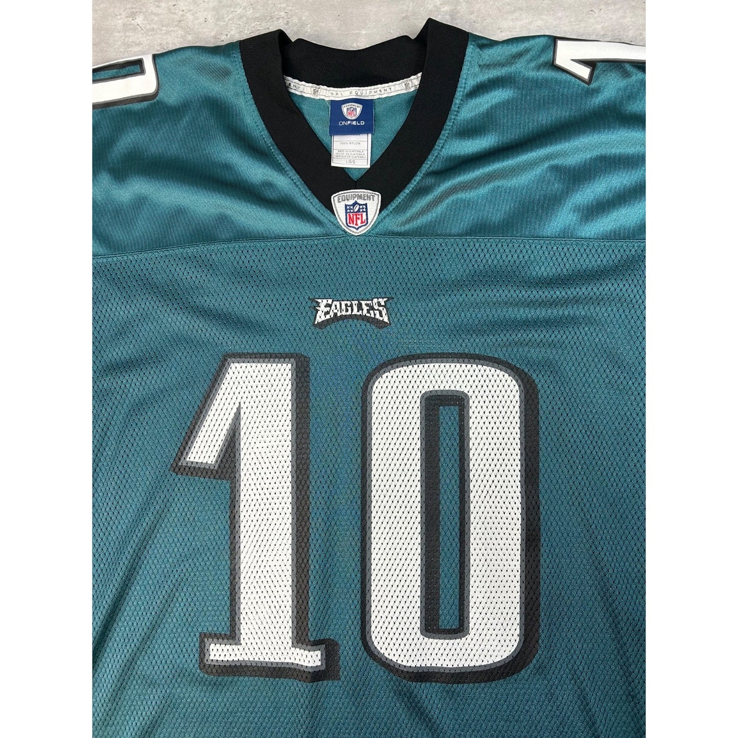 Vintage Desean Jackson #10 Philadelphia Eagles Reebok Football Jersey Size Large