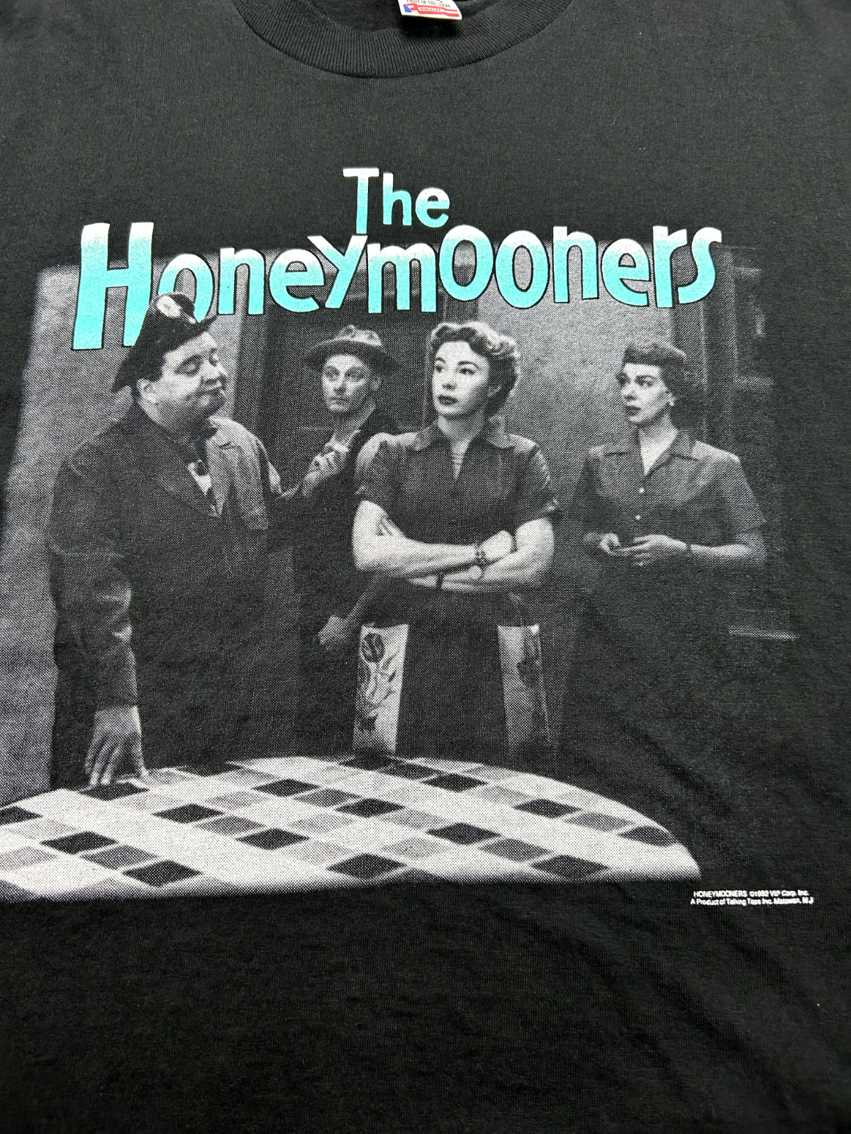 Vintage 1992 The Honeymooners Character Graphic TV Show Promo T-Shirt Size XL