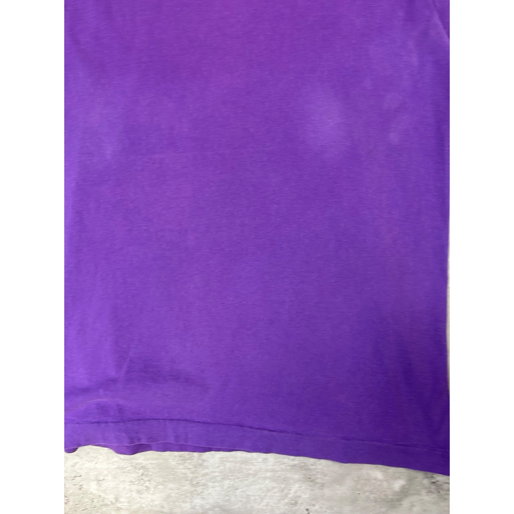 Vintage 1993 Minnesota Vikings NFL Spellout Graphic Button Up Shirt Size XL