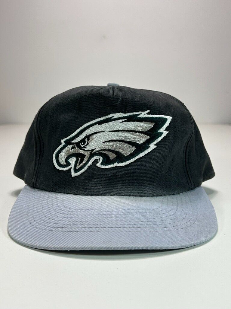 Vintage 90s Philadelphia Eagles NFL Embroidered Logo Snapback Hat OSFA