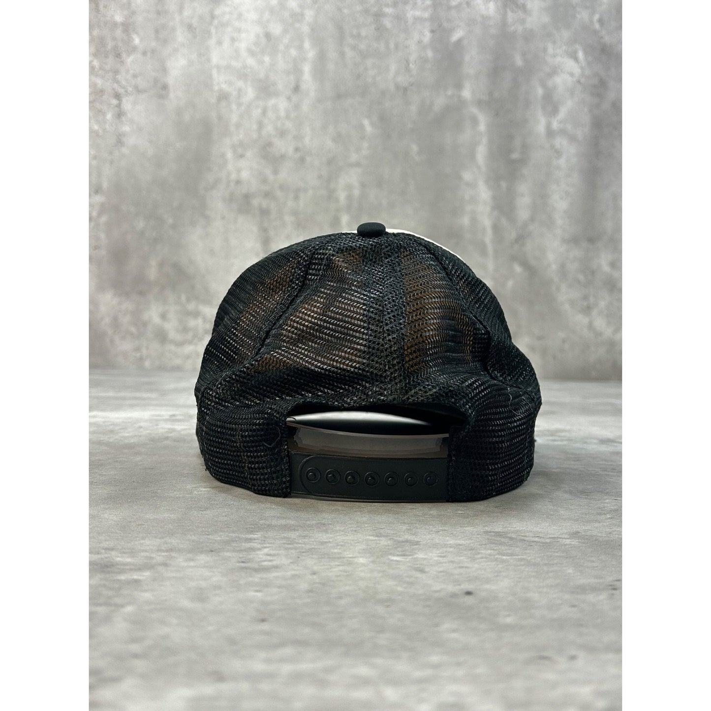 Vintage 80s/90s Flyers Embroidered Spellout Trucker Snapback Hat OSFA