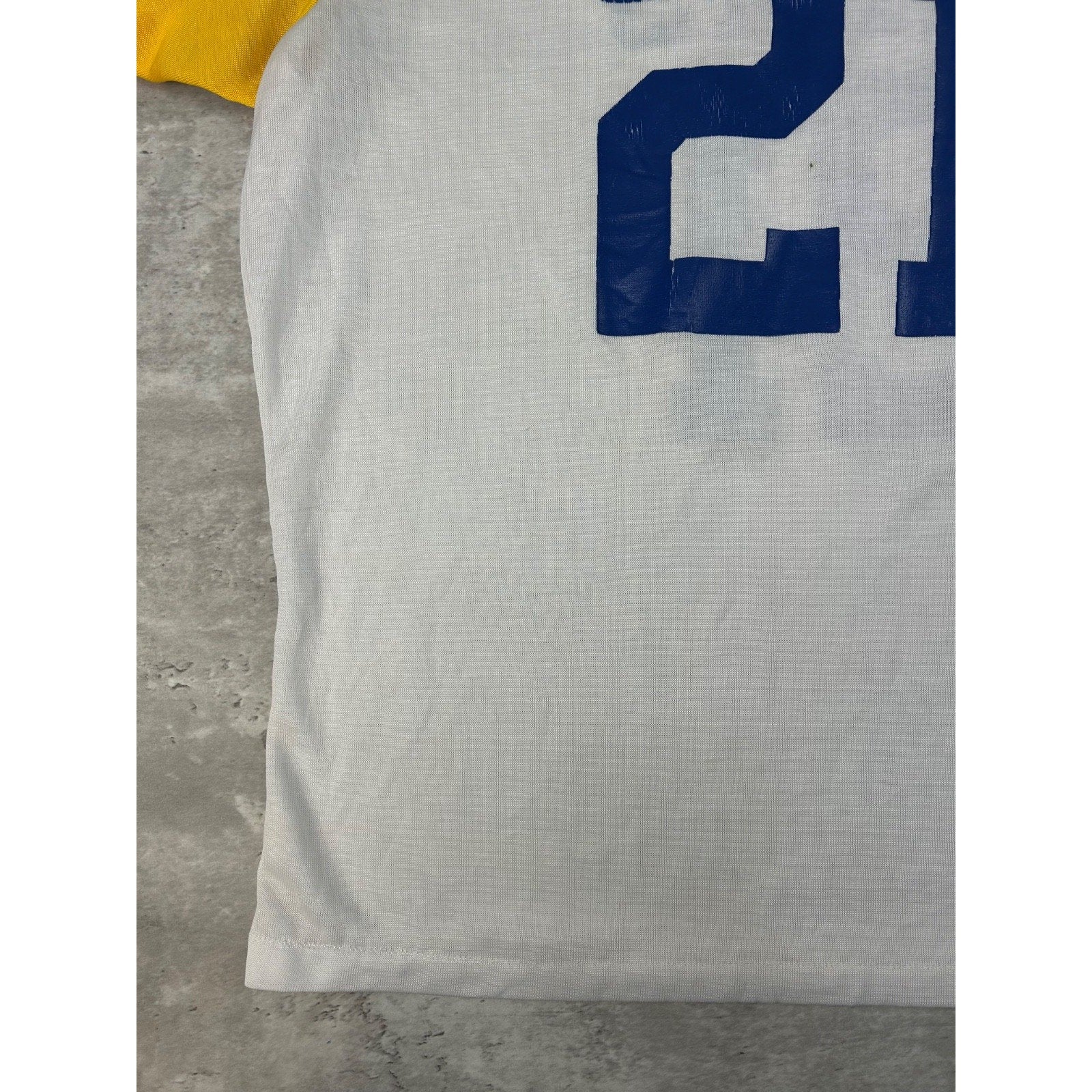 Vintage 70s/80s Los Angeles Rams #21 NFL Football Jersey Size XL
