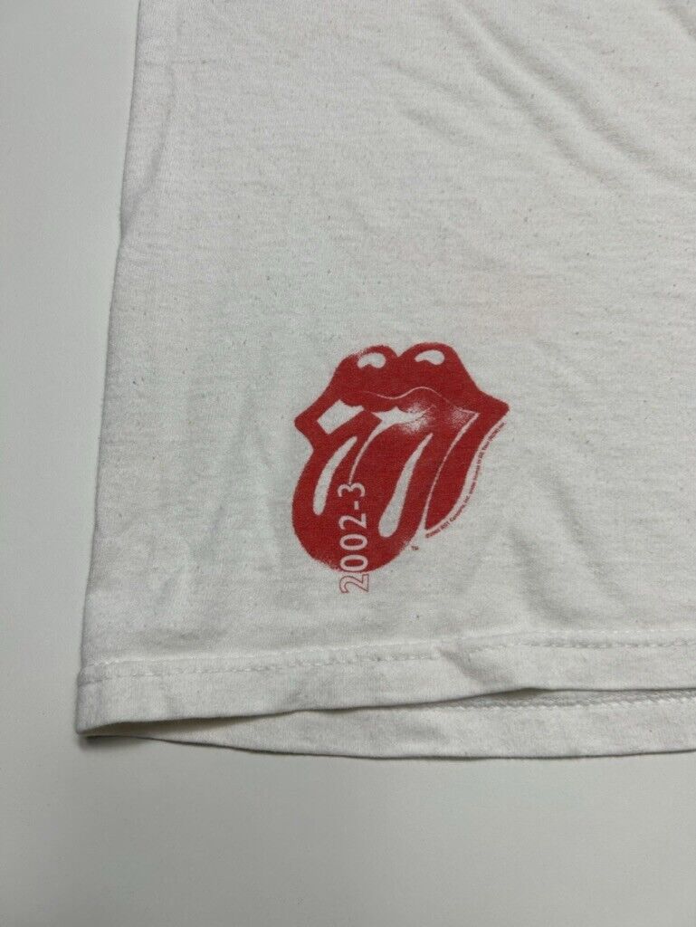 Vintage 02'/03' Rolling Stones America Tour Rock Music Concert T-Shirt Sz Large