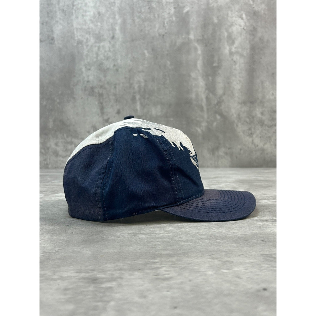 Vintage Dallas Cowboys NFL Embroidered Logo 7 Splash Football Snapback Hat OSFA