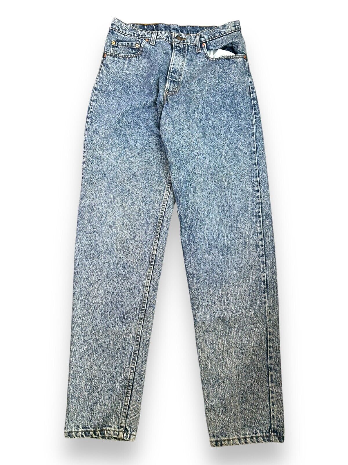 Vintage 90s Levis 550 Medium Stone Wash Denim Pants Size 32