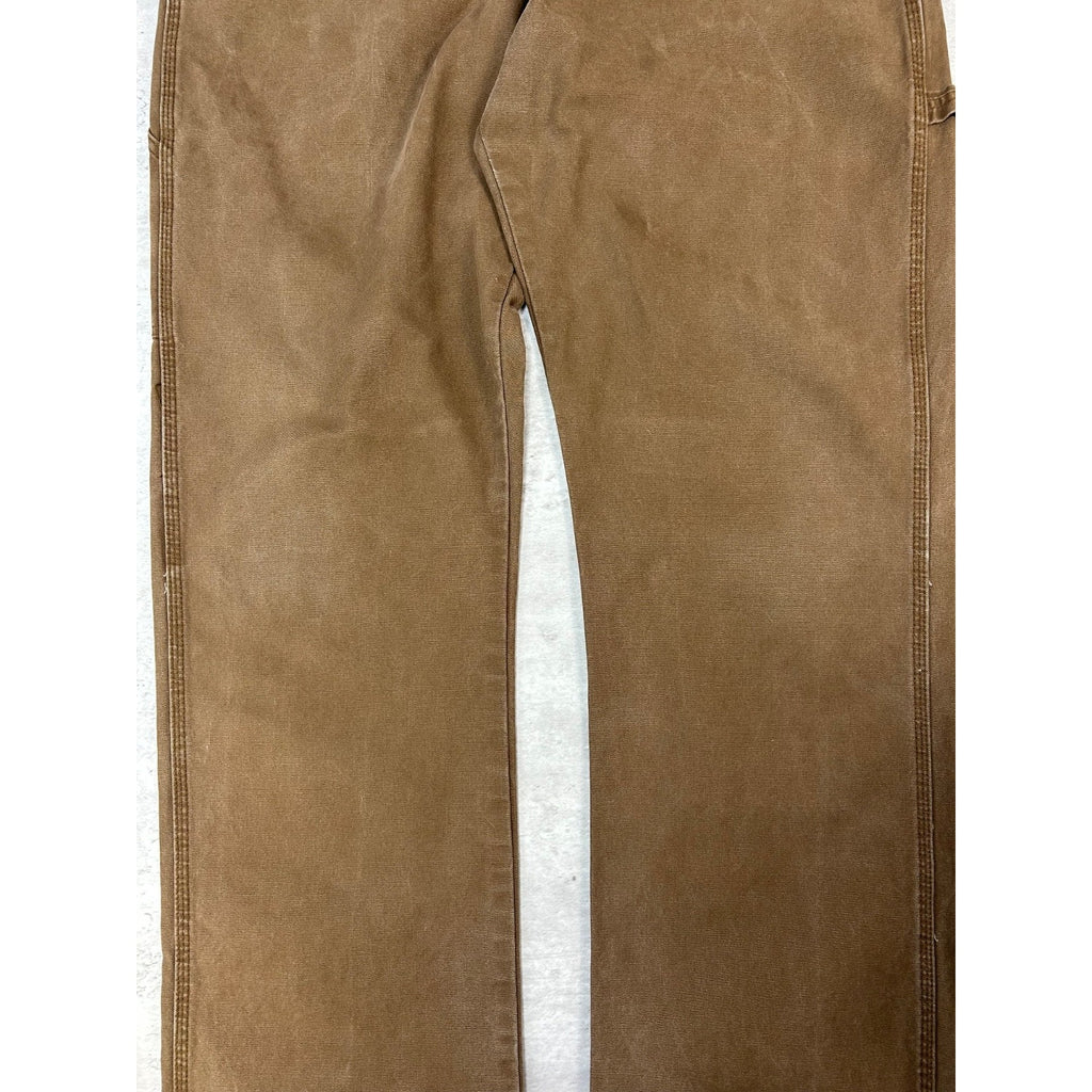 Dickies Canvas Workwear Carpenter Pants Size 40 Brown