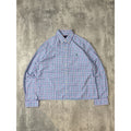 Vintage Polo Ralph Lauren Reworked Cropped Long Sleeve Button Up Shirt Sz Large