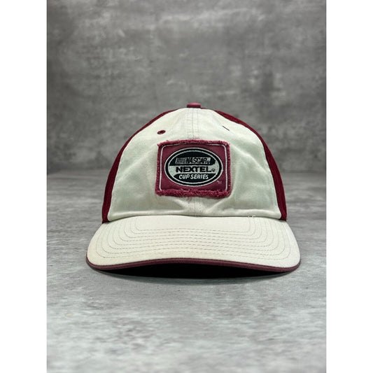 Vintage Nascar Nextel Racing Series Embroidered Patch Strapback Hat OSFA