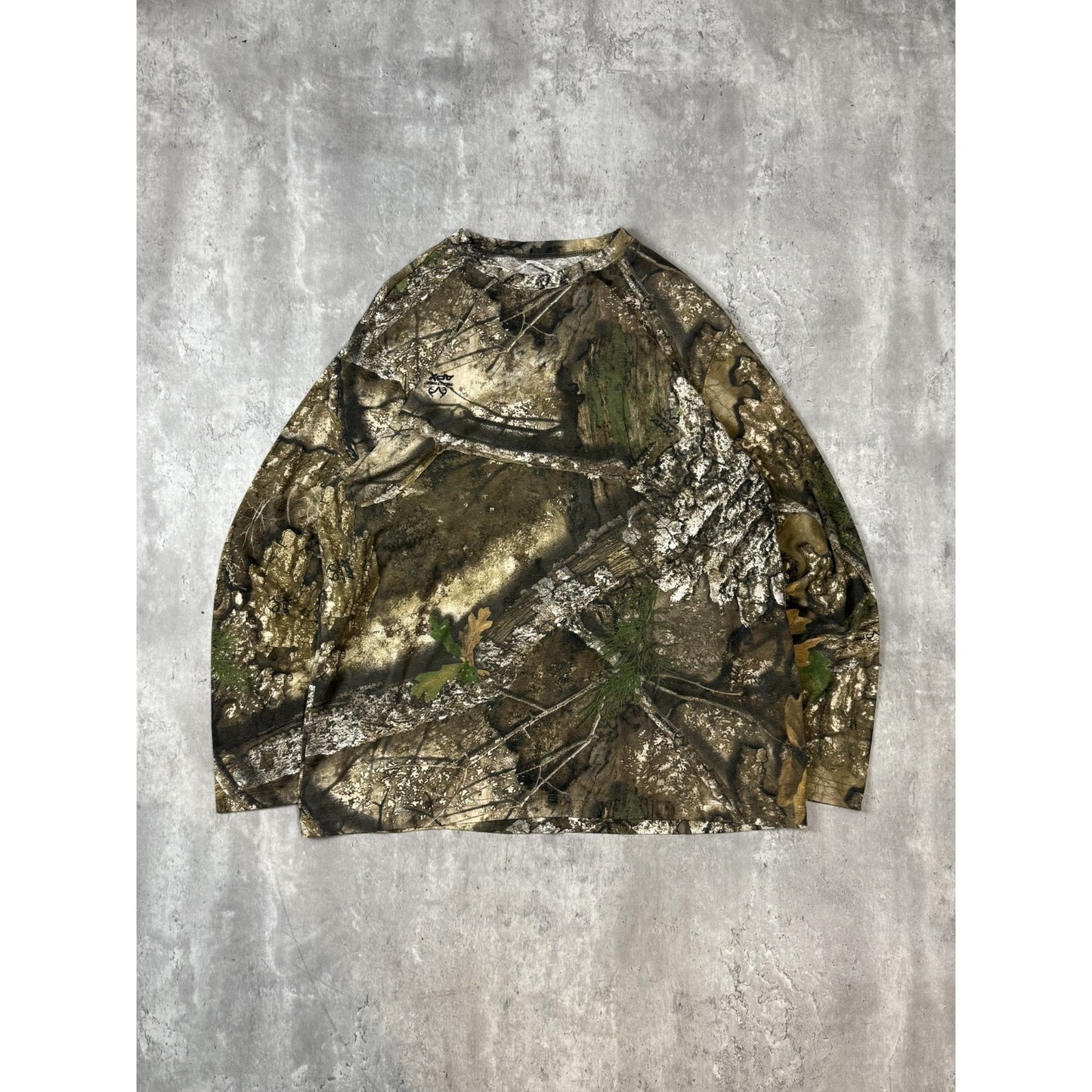 Real Tree APX Tree Camo Long Sleeve Hunting T-Shirt Size XL