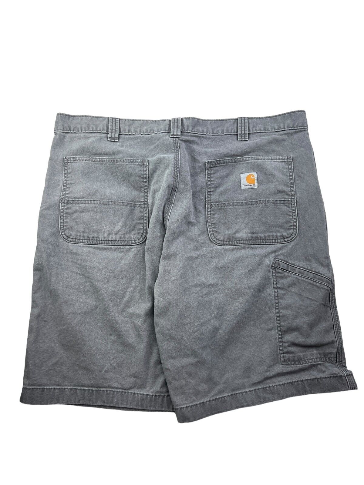 Carhartt Relaxed Fit Canvas Workwear Five Pocket Shorts Size 40 Gray