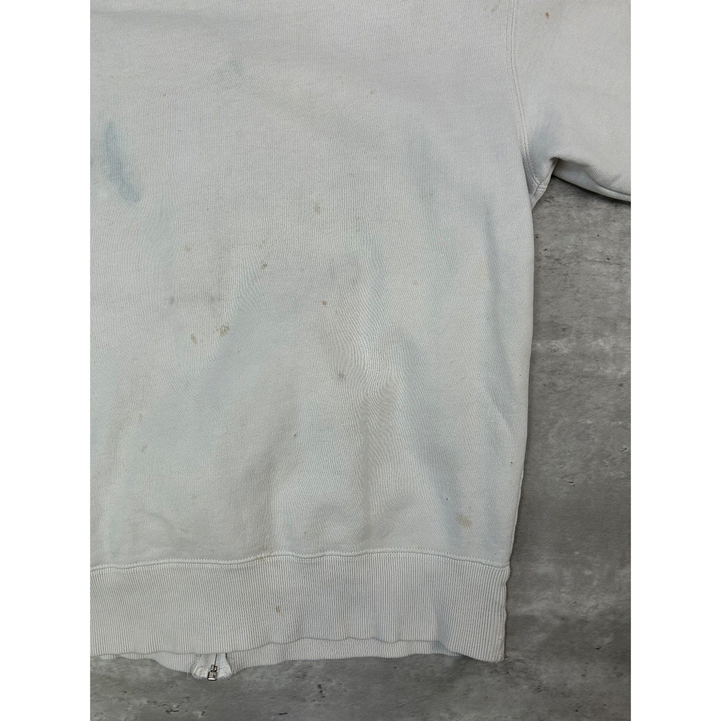 Vintage 2000s Fox Riders Co. Embroidered Full Zip Hooded Sweatshirt Size Large