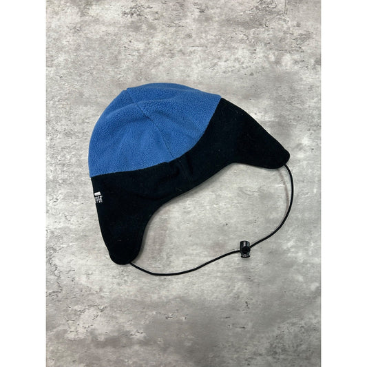 Vintage The North Face TNF Windstopper Embroidered Two Tone Beanie Hat OSFA