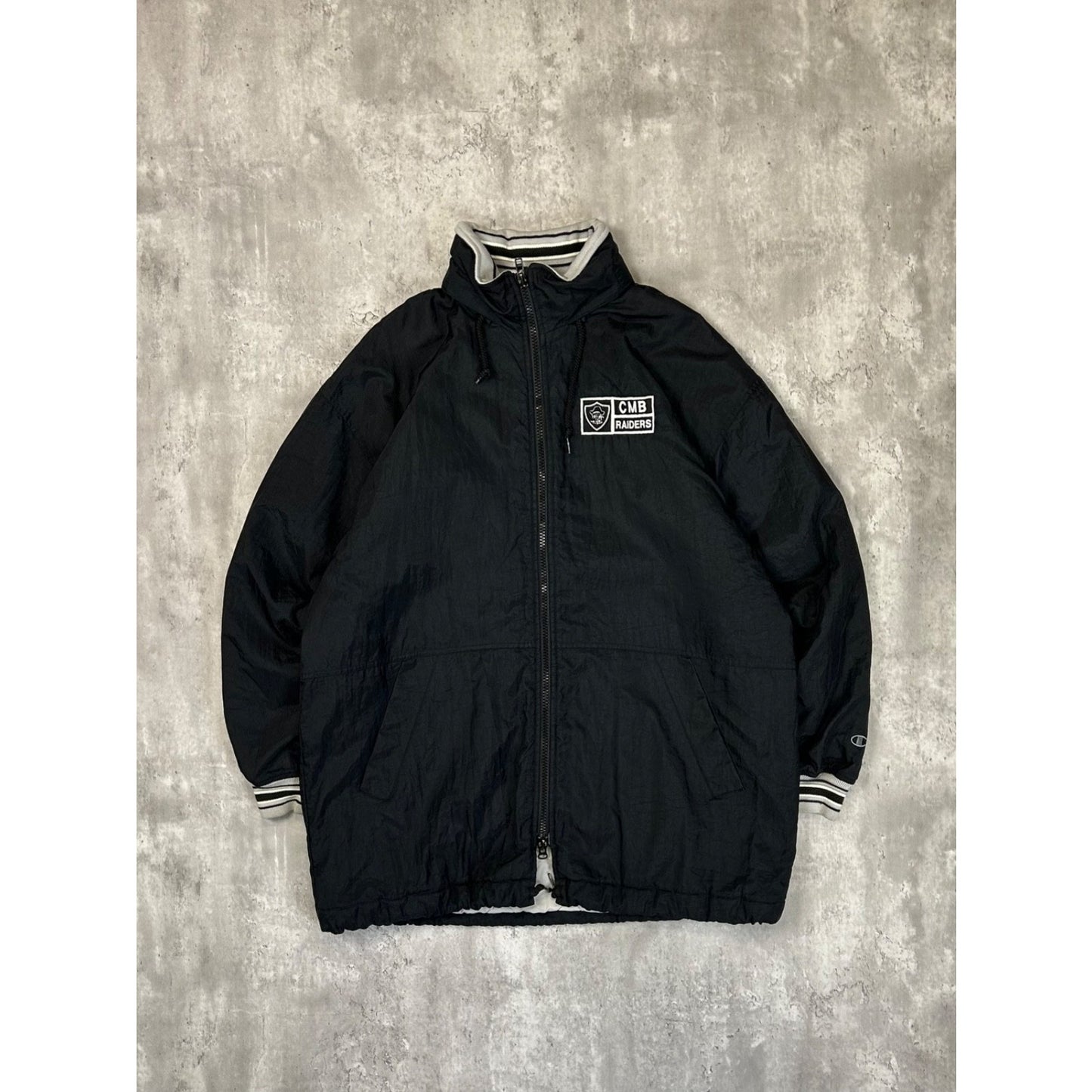 Vintage CMB Raiders NCAA Insulated Champion Jacket Size 2XL