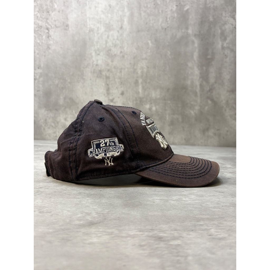 Vintage Yankees Vs Angels MLB Yankee Stadium Strapback Hat OSFA