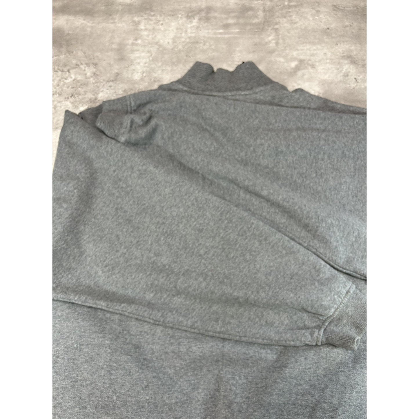 Vintage 2000s Nike Embroidered Swoosh 1/4 Zip Pullover Sweater Size Large