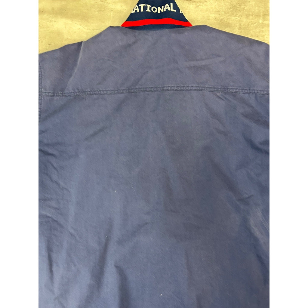 Vintage Team USA Olympics Soccer Full Zip Nylon Nike Jacket Size Large