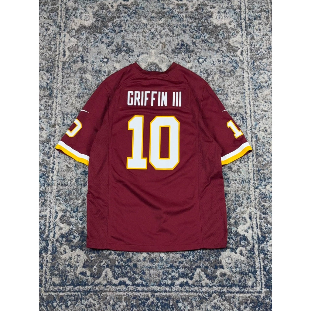 Vintage Robert Griffin III Washington Redskins NFL Nike Football Jersey Sz Large