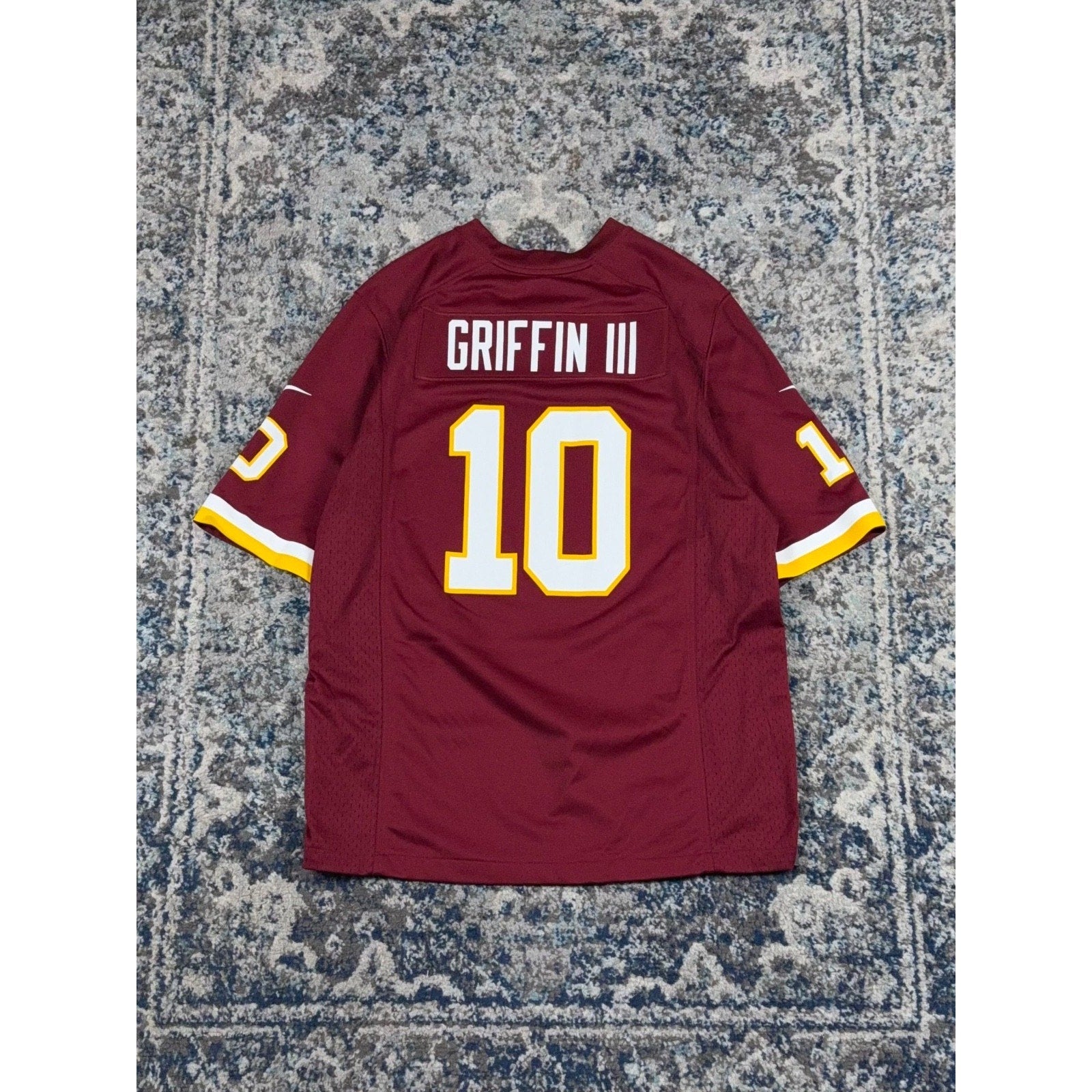 Vintage Robert Griffin III Washington Redskins NFL Nike Football Jersey Sz Large