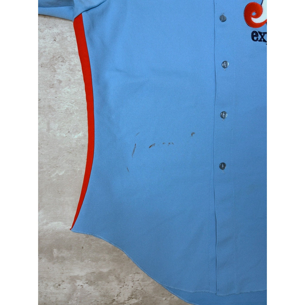 Vintage 80s/90s Montreal Expos MLB Stitched Maska Baseball Jersey Size XL