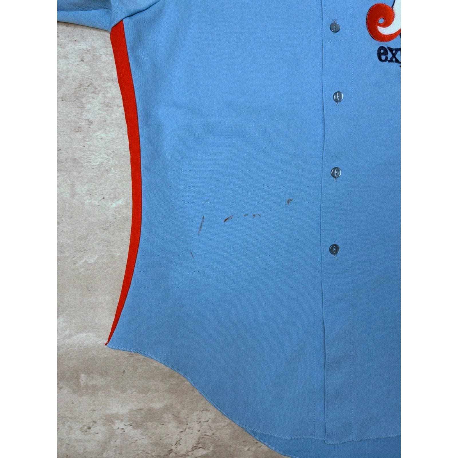 Vintage 80s/90s Montreal Expos MLB Stitched Maska Baseball Jersey Size XL