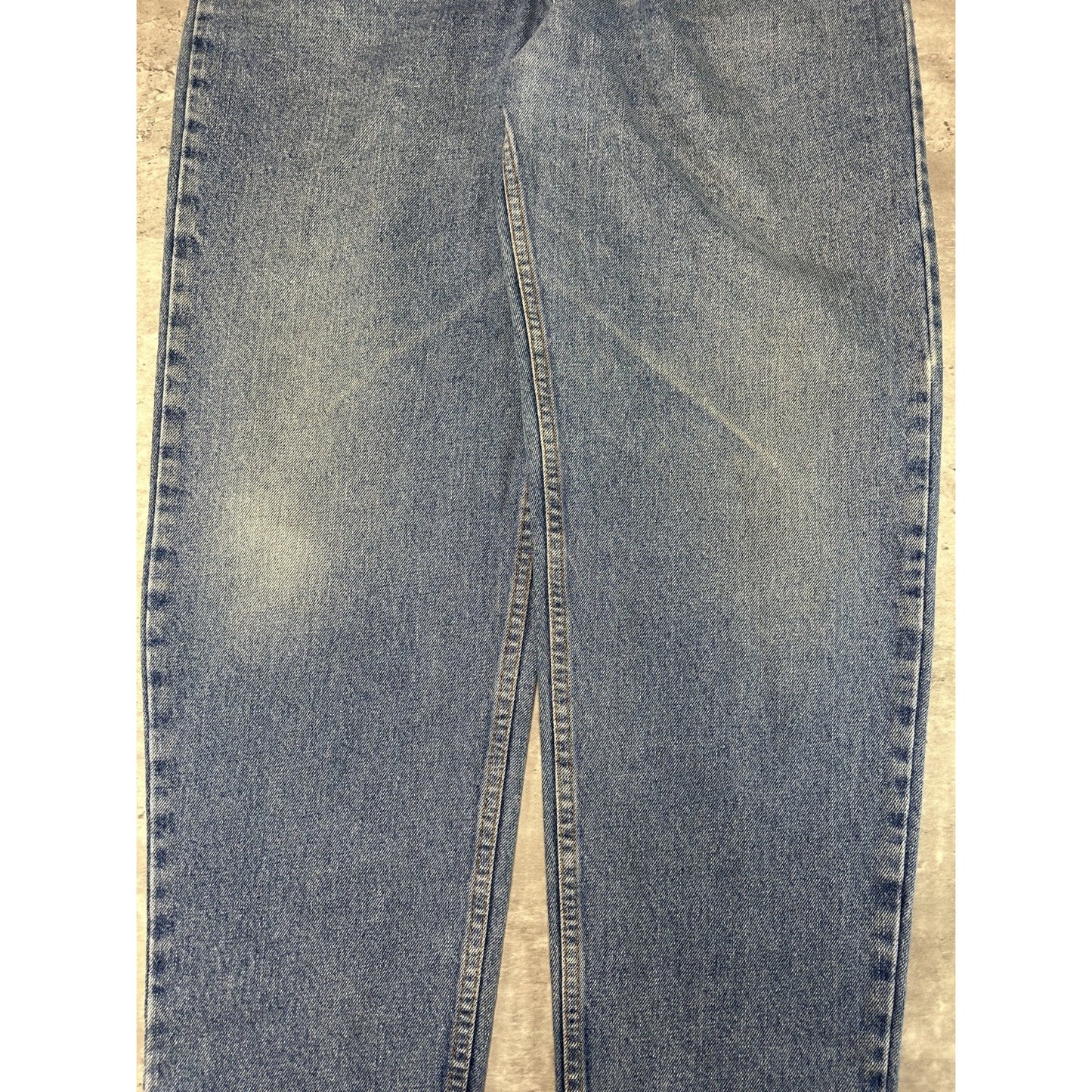 Vintage 90s Levis 550 Red Tab Light Wash Denim Pants Size 36 Blue